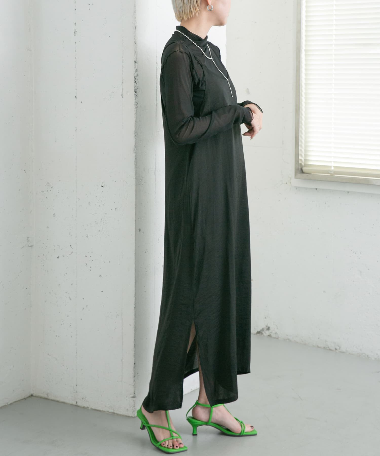  「チュールセットキャミワンピース」|ワンピース|