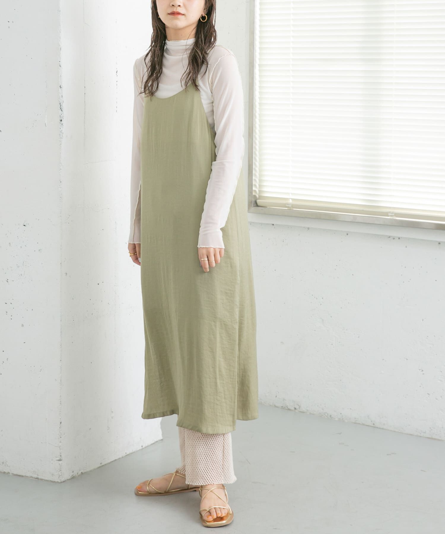  「チュールセットキャミワンピース」|ワンピース|