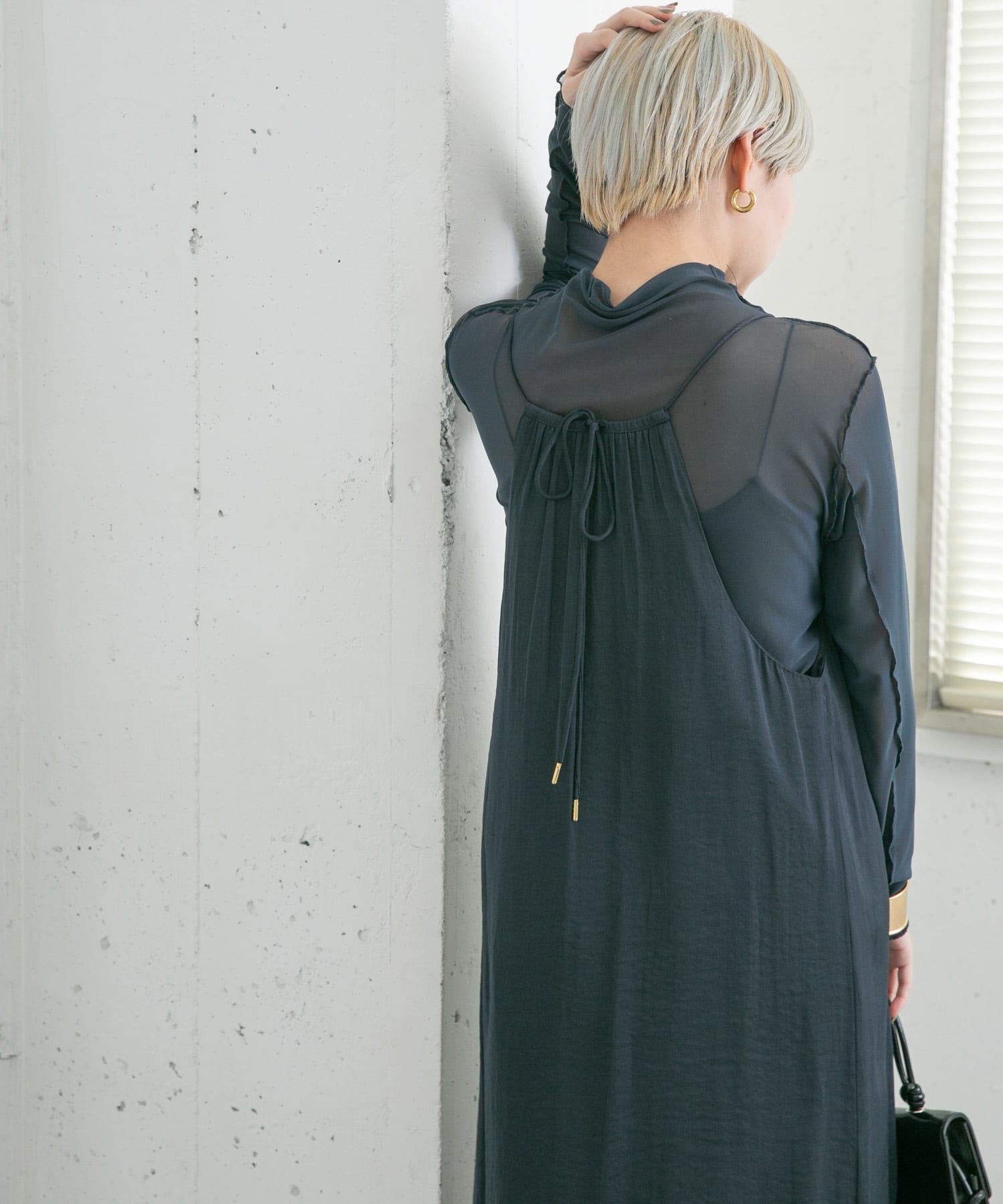  「チュールセットキャミワンピース」|ワンピース|