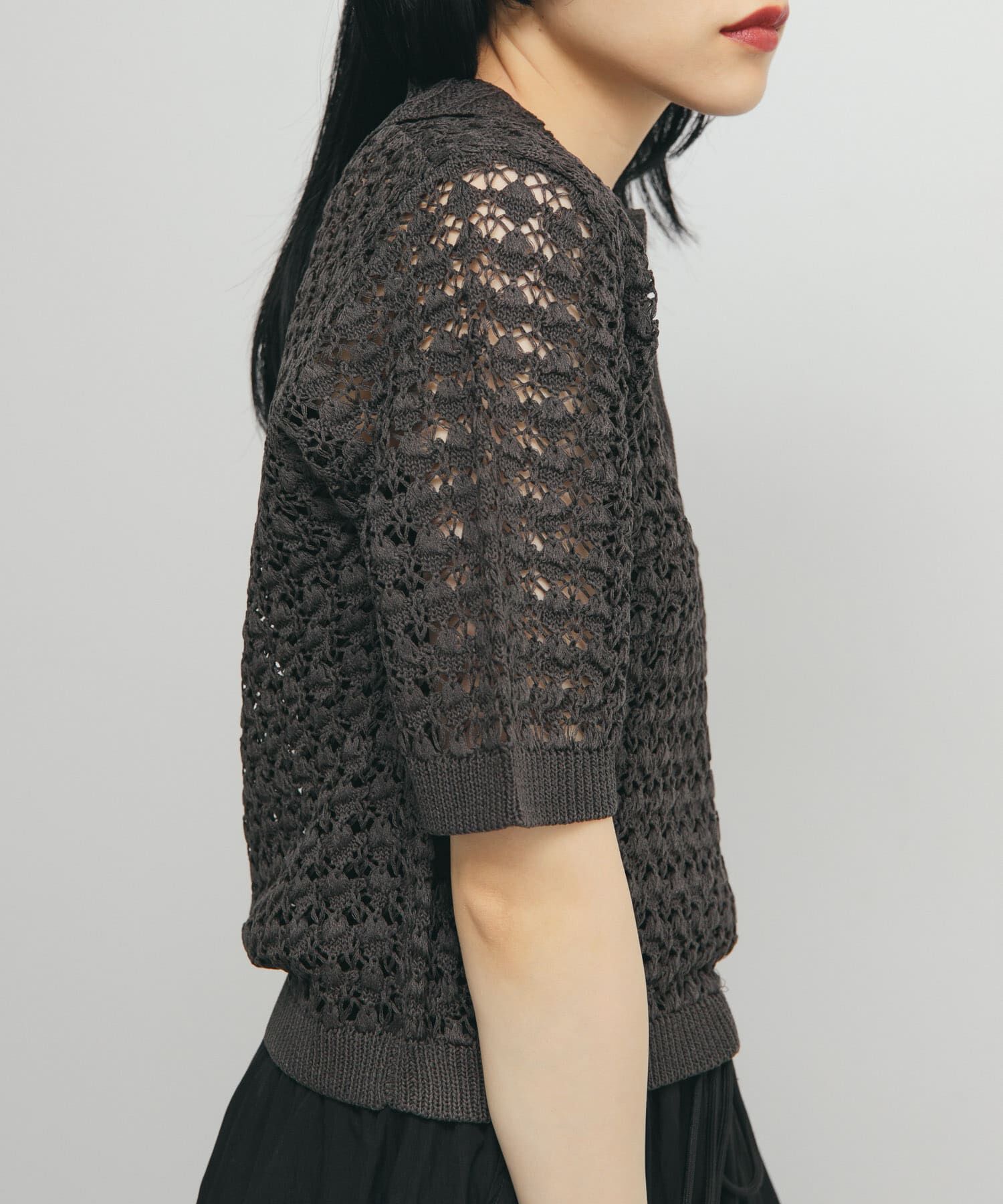  「ラッセルカラードニット」|ニット・セーター|