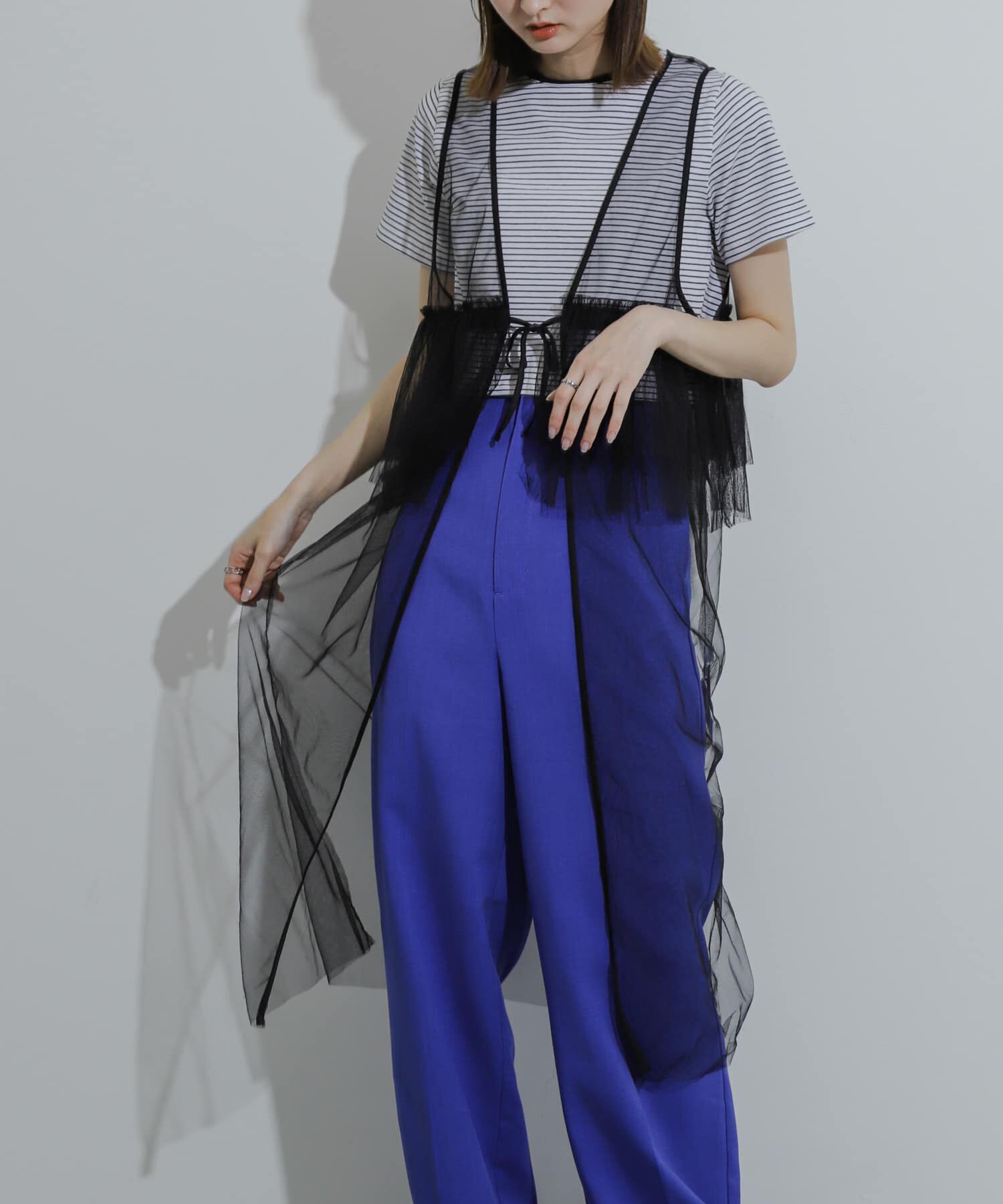 SENSE OF PLACE by URBAN RESEARCH「ウエストフリルチュールワンピース」|ワンピース|