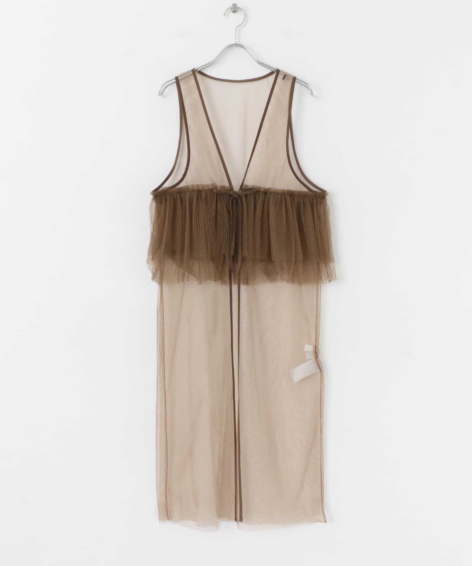 SENSE OF PLACE by URBAN RESEARCH「ウエストフリルチュールワンピース」|ワンピース|