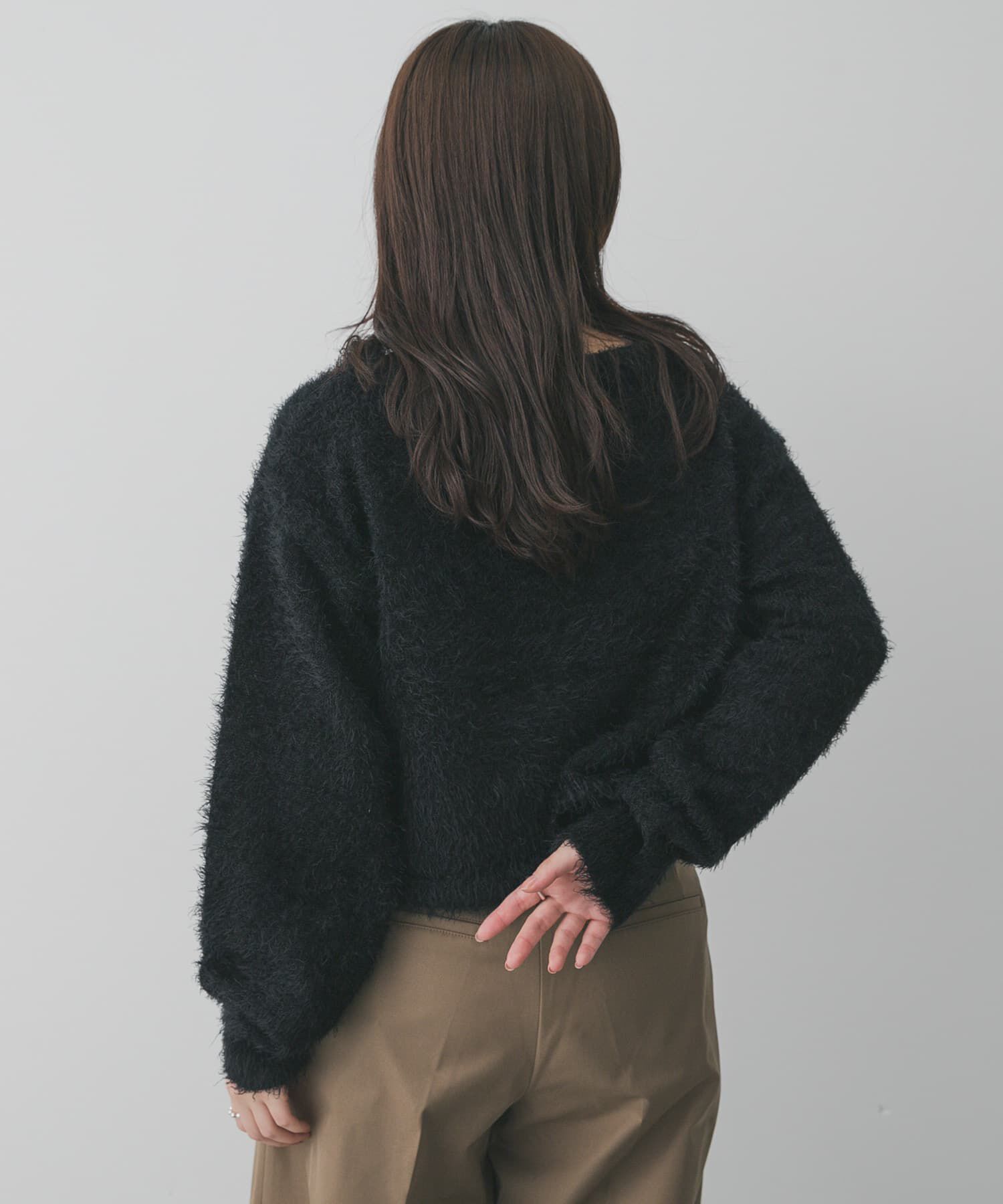 SENSE OF PLACE by URBAN RESEARCH「クロップドシャギーセーター」|ニット・セーター|