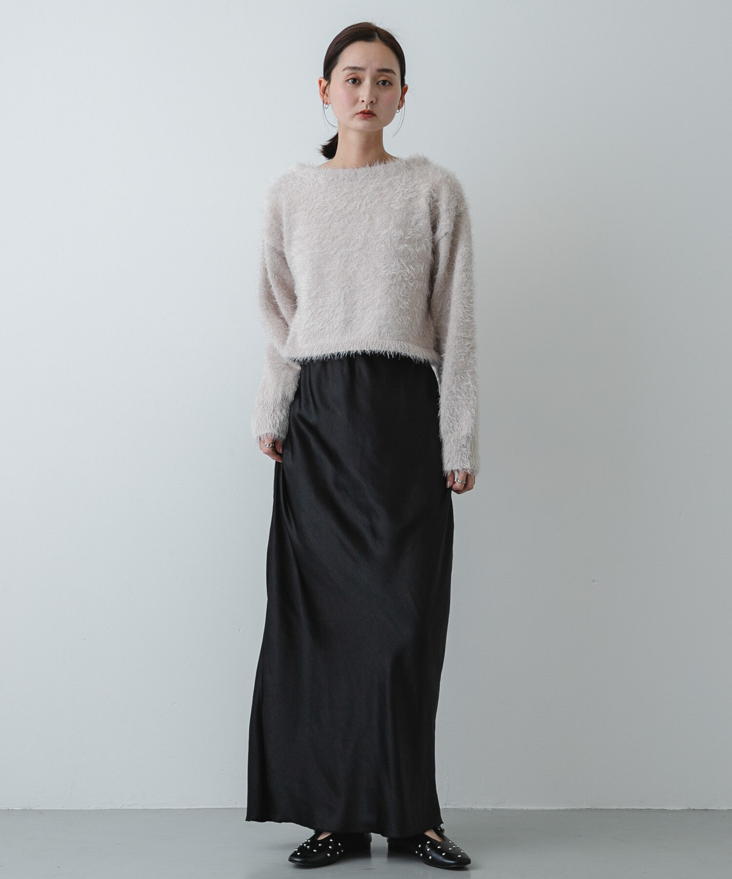 SENSE OF PLACE by URBAN RESEARCH「クロップドシャギーセーター」|ニット・セーター|