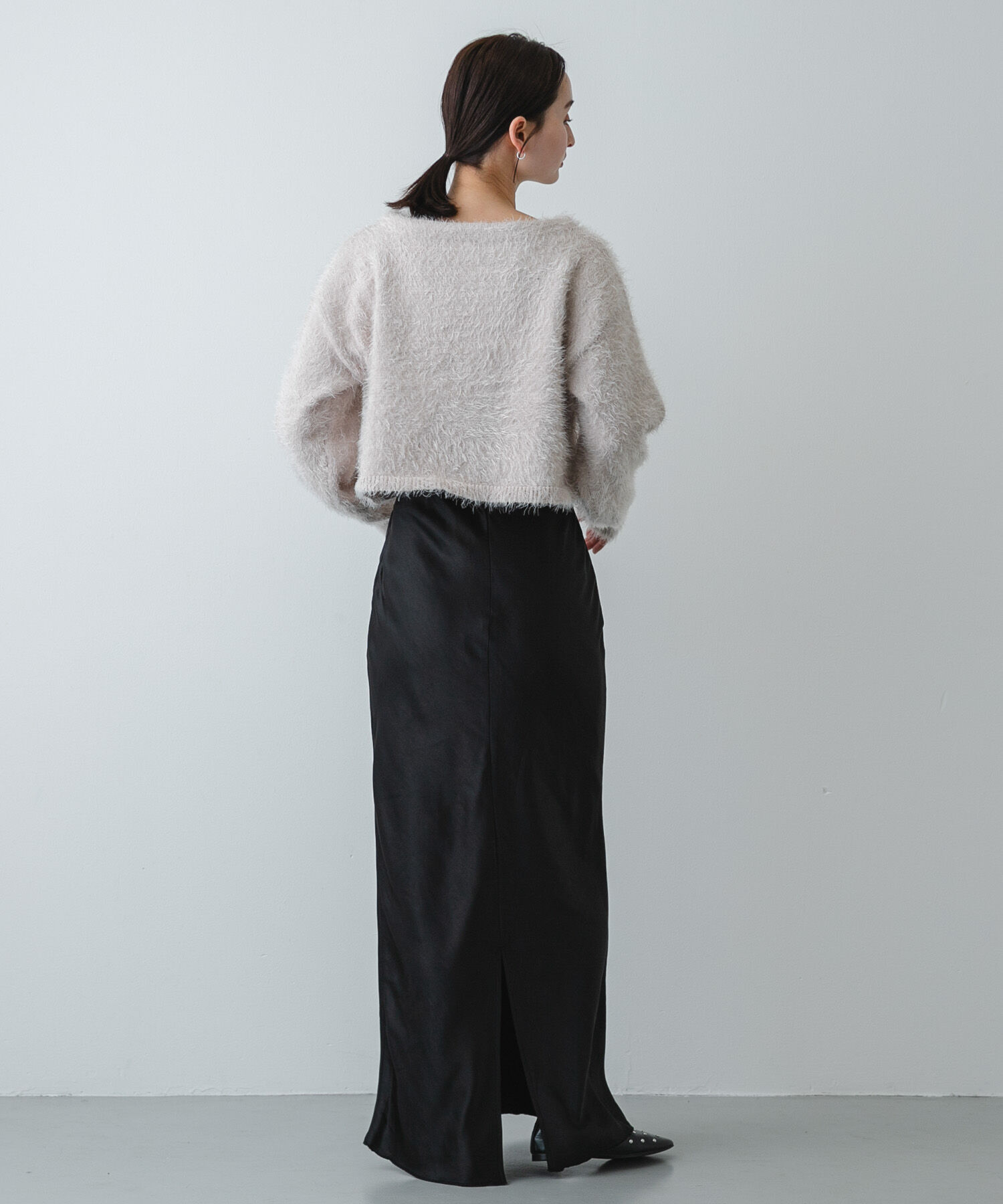 SENSE OF PLACE by URBAN RESEARCH「クロップドシャギーセーター」|ニット・セーター|