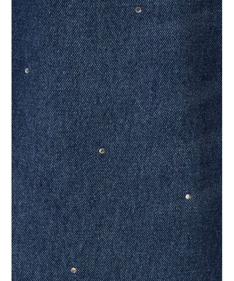 earth music&ecology「ラインストーンフレアーデニムPT」|デニム|