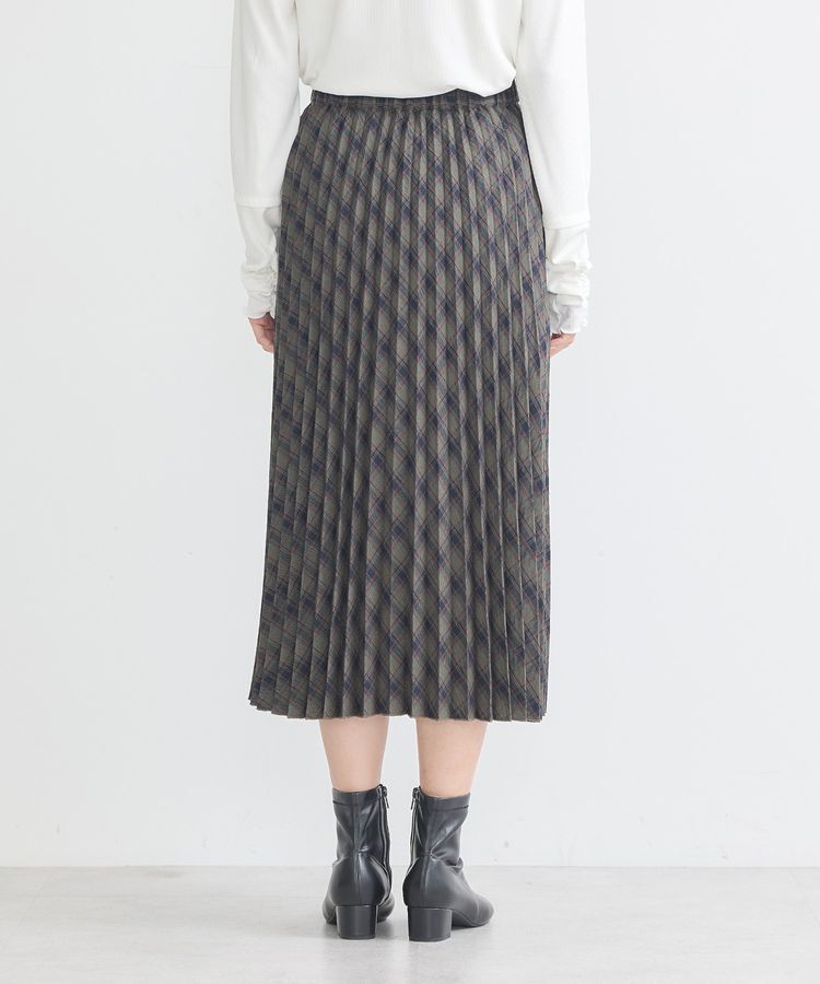 earth music&ecology「すきな丈T/Rプリーツスカート」|スカート|