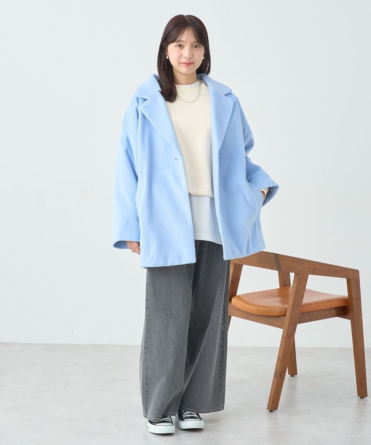 earth music&ecology「オーバーテーラードジャケット シャギー」|その他|