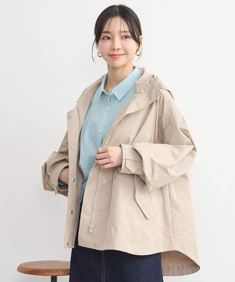 earth music&ecology「マウンテンパーカー」|ブルゾン・スタジャン|Beige