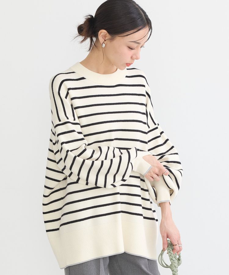 earth music&ecology「やわらかタッチチュニック」|チュニック|Border