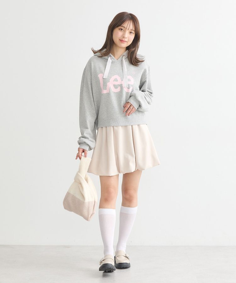 earth music&ecology「Lee&times;e.m.a.eショート丈パーカー」|スウェット・ジャージ|