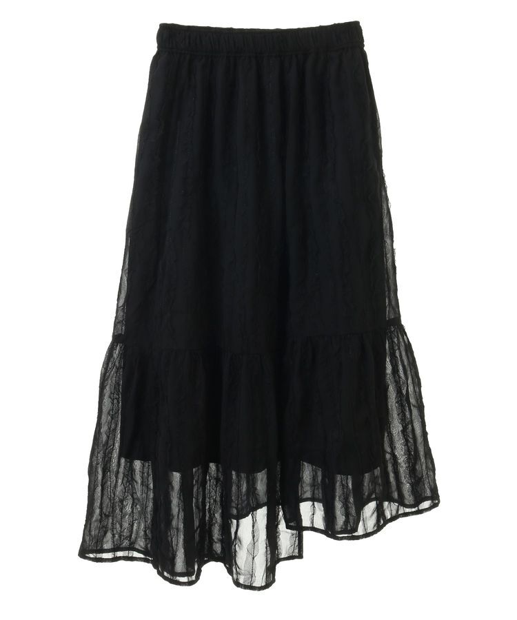 earth music&ecology「エンブロイダリーチュールティアードスカート」|スカート|