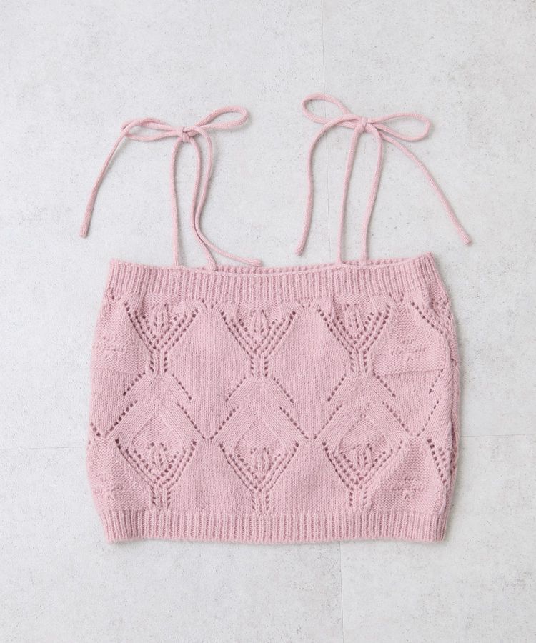 earth music&ecology「SET2点刺繍ビスチェ＋カーディガン」|カーディガン|