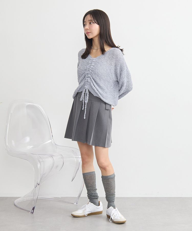 earth music&ecology「ドロストニットプルオーバー」|ニット・セーター|