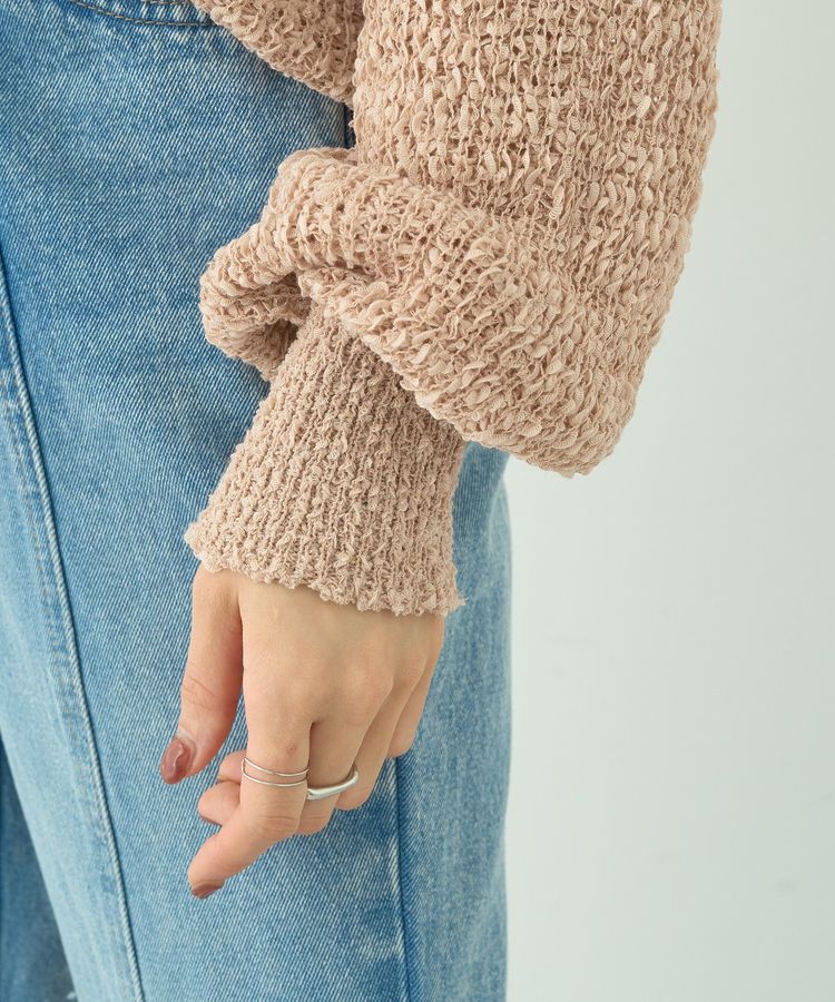 earth music&ecology「ドロストニットプルオーバー」|ニット・セーター|