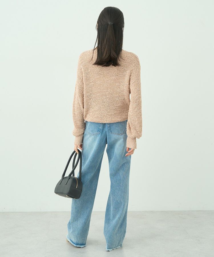 earth music&ecology「ドロストニットプルオーバー」|ニット・セーター|