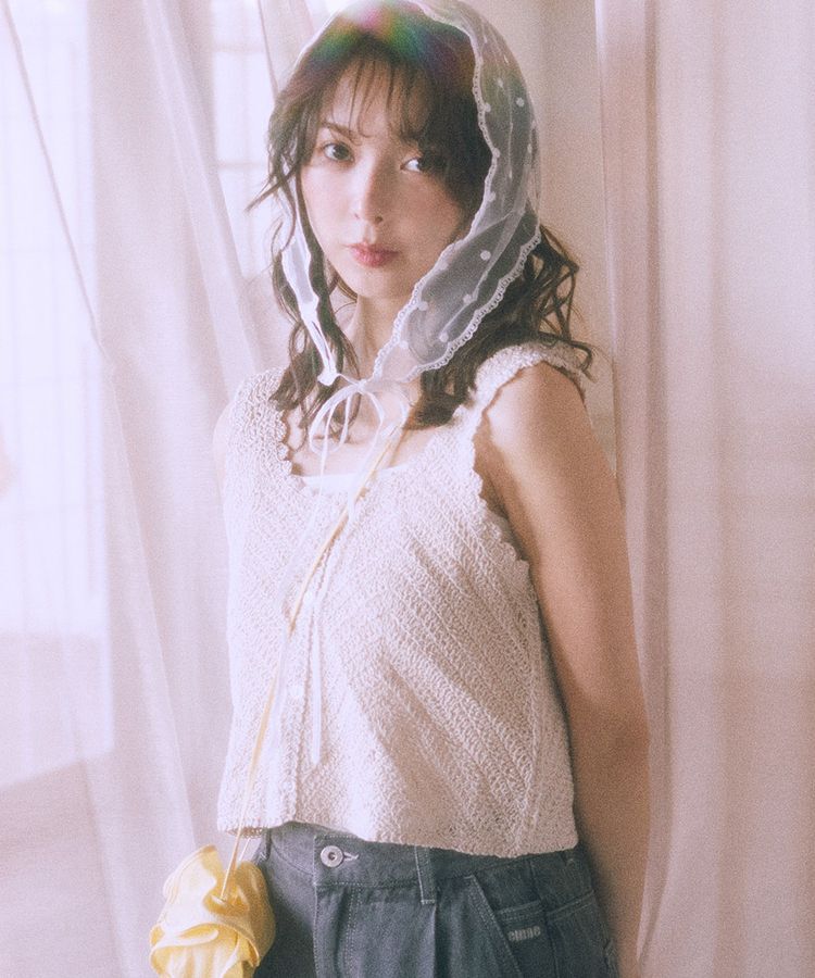 earth music&ecology「クロシェビスチェ」|ベスト・ジレ|