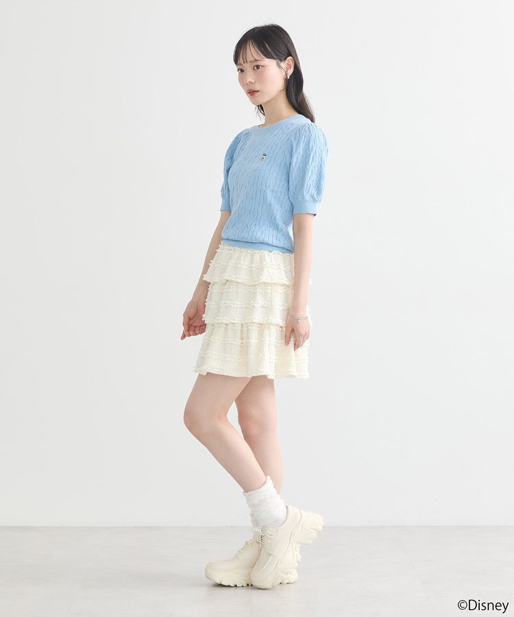 earth music&ecology「<Disney>松本セイジ 刺繍ニット」|ニット・セーター|