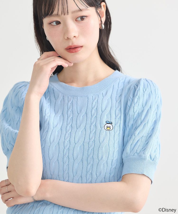 earth music&ecology「<Disney>松本セイジ 刺繍ニット」|ニット・セーター|