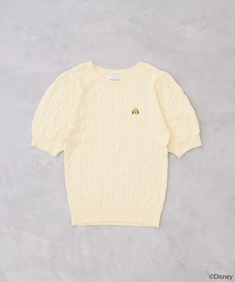 earth music&ecology「<Disney>松本セイジ 刺繍ニット」|ニット・セーター|
