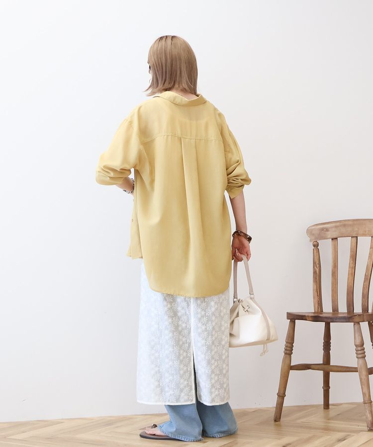 AMERICAN HOLIC「シアーボイルオーバーシルエットシャツ」|シャツ・ブラウス|