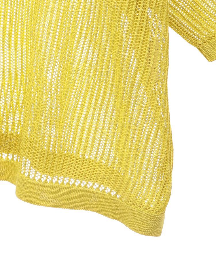 armonia「テープロゴ透かしニットプルオーバー」|Tシャツ・カットソー|