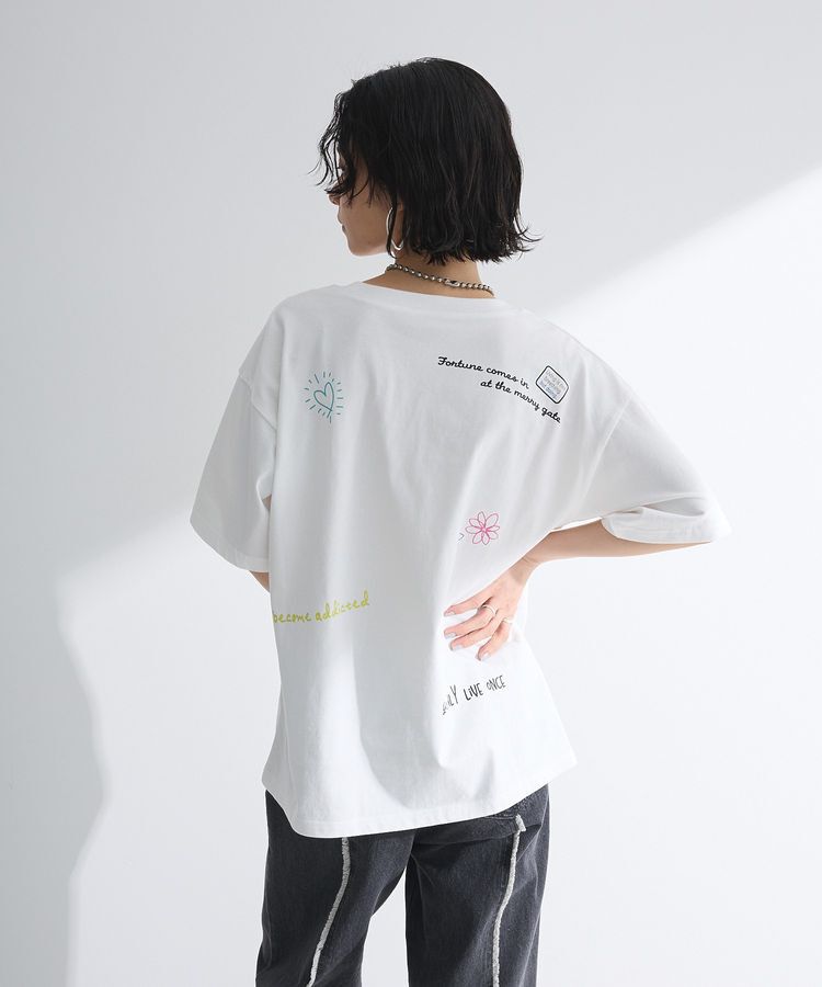 Green Parks「・ELENCARE DUE イロイロロゴptTEE」|Tシャツ・カットソー|
