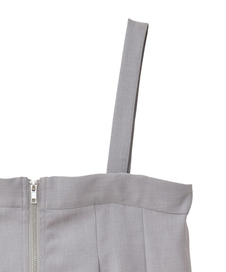 Green Parks「マルチWAYフロントzipサロペットスカート」|スカート|