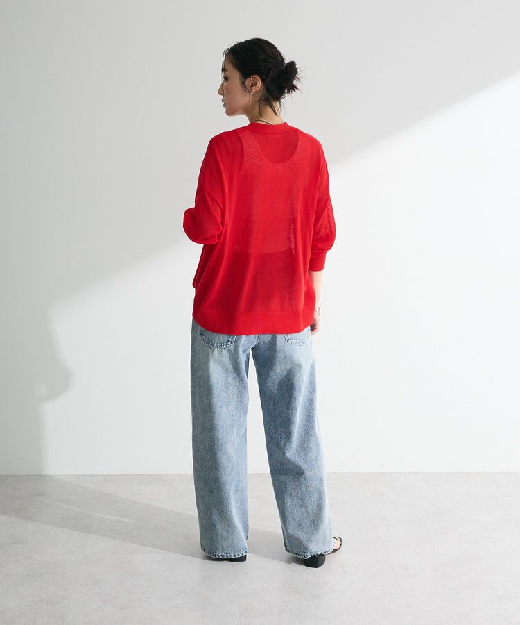 Green Parks「【WEB限定】接触冷感ゆったりカーディガン」|カーディガン|