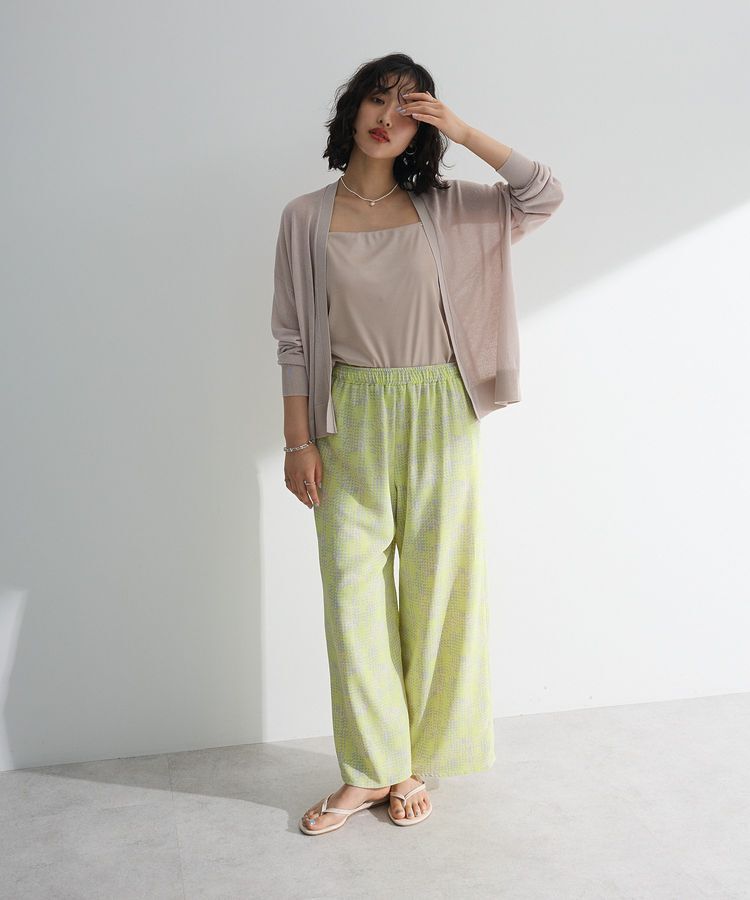 Green Parks「【WEB限定】接触冷感ゆったりカーディガン」|カーディガン|