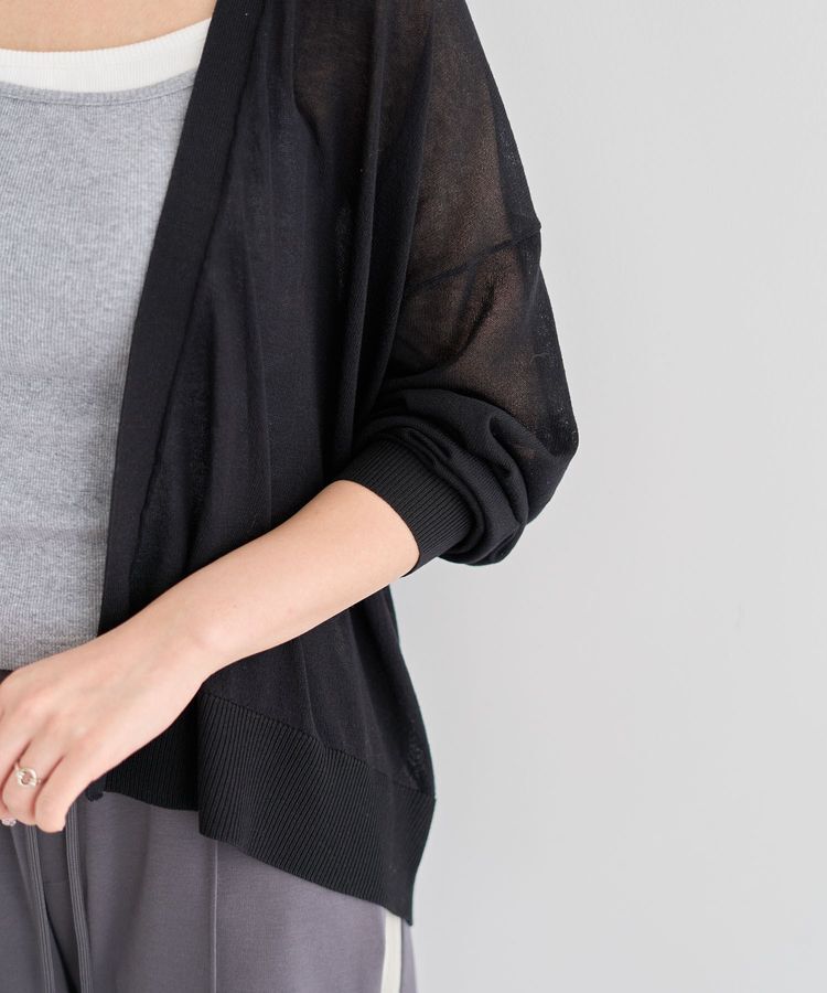 Green Parks「【WEB限定】接触冷感ゆったりカーディガン」|カーディガン|
