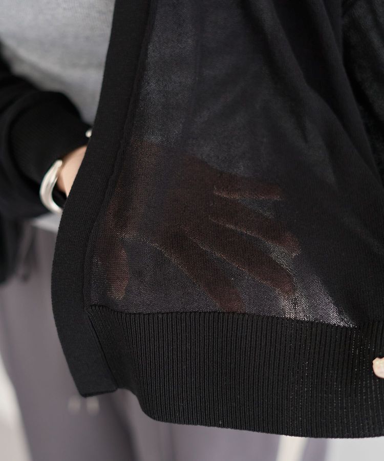 Green Parks「【WEB限定】接触冷感ゆったりカーディガン」|カーディガン|