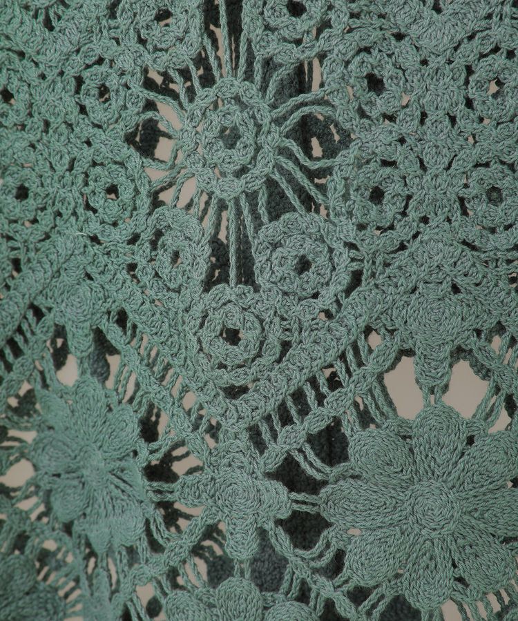 Green Parks「・SUGAR SPOON 2wayクロシェカーディガン」|カーディガン|