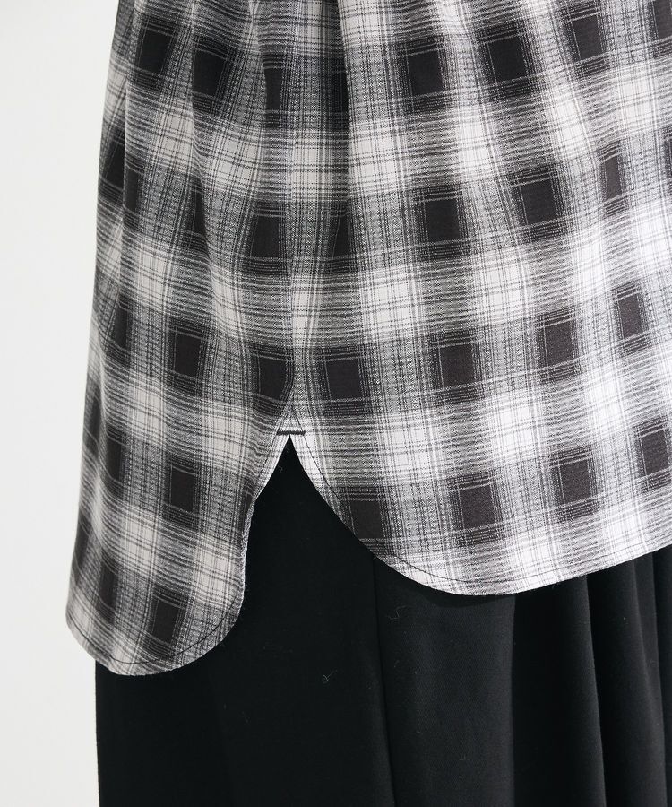 armonia「チェック5分袖ジャケット」|テーラードジャケット|