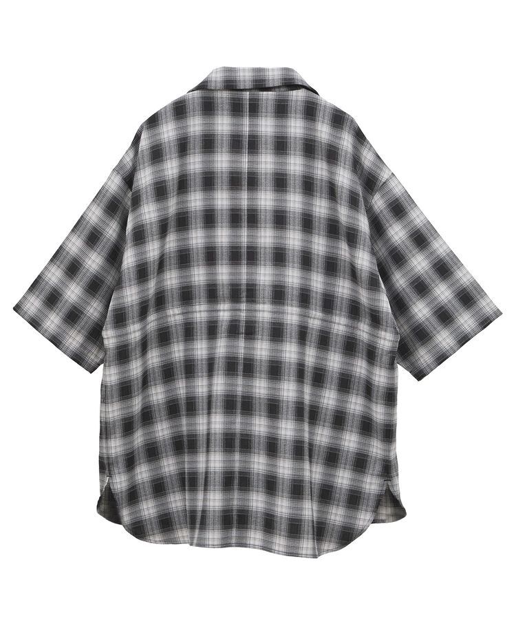 armonia「チェック5分袖ジャケット」|テーラードジャケット|