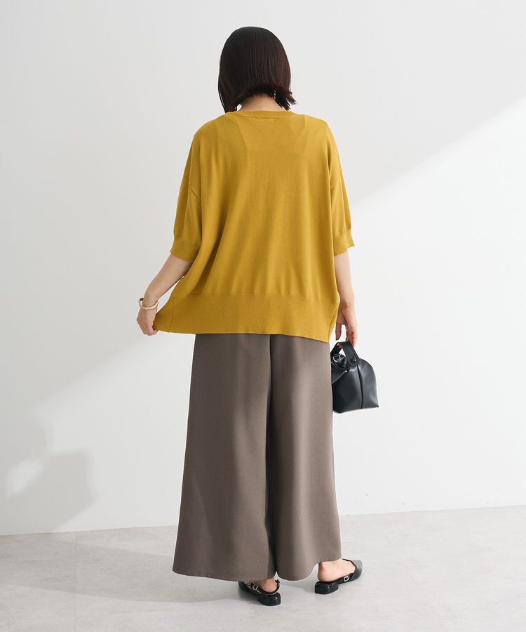 Green Parks「刺繍コードVネックカーディガン」|カーディガン|