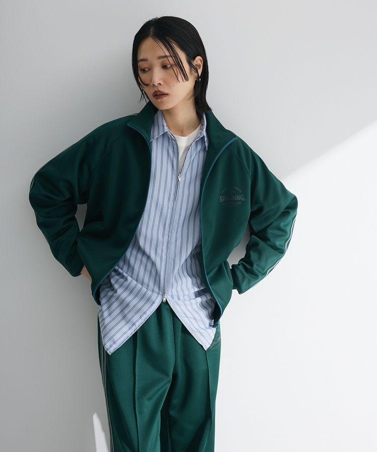 Green Parks「SPALDING別注 トラックジャケット」|ブルゾン・スタジャン|Green