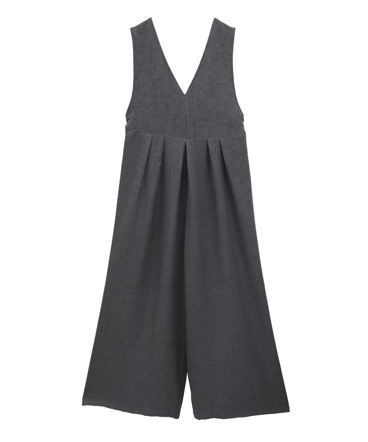 armonia「接触冷感麻調ゆったりサロペット」|オールインワン|