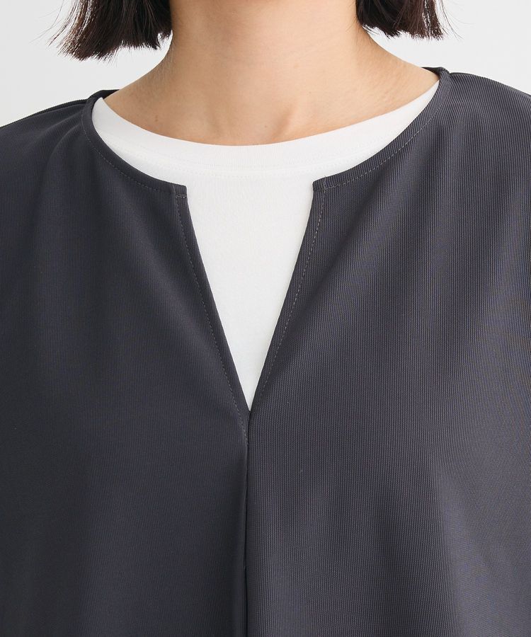 Green Parks「リップルフレアベスト」|ベスト・ジレ|