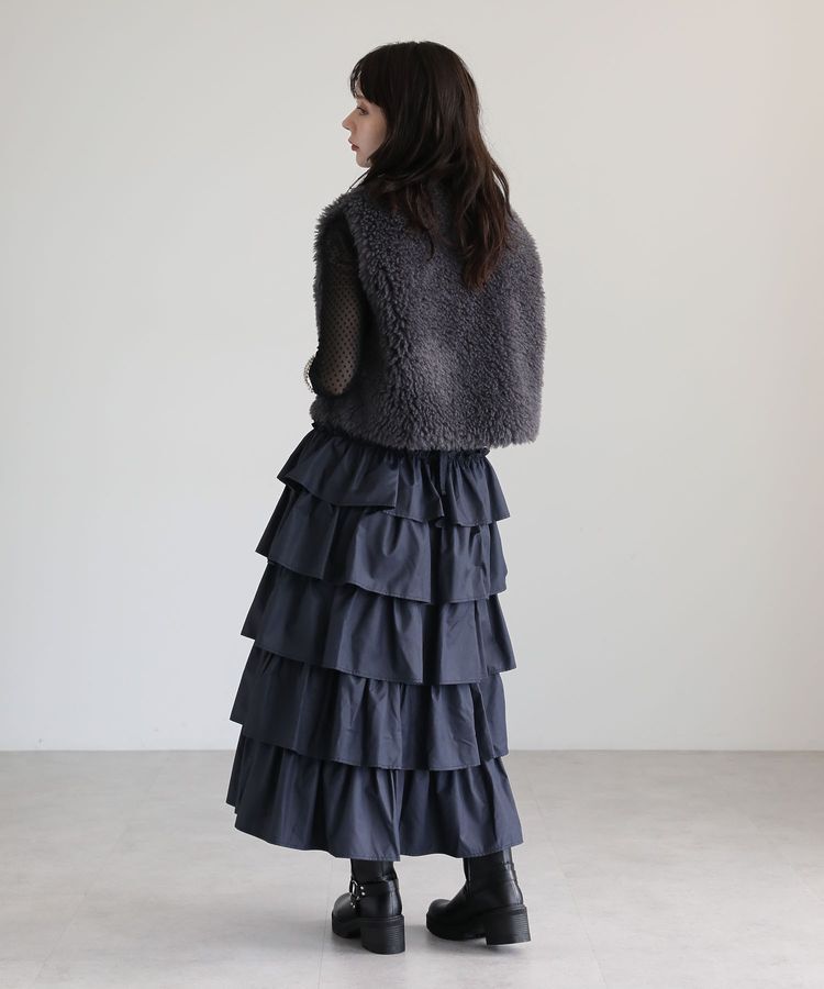 Green Parks「・ELENCARE DUE シープファーベスト」|ベスト・ジレ|