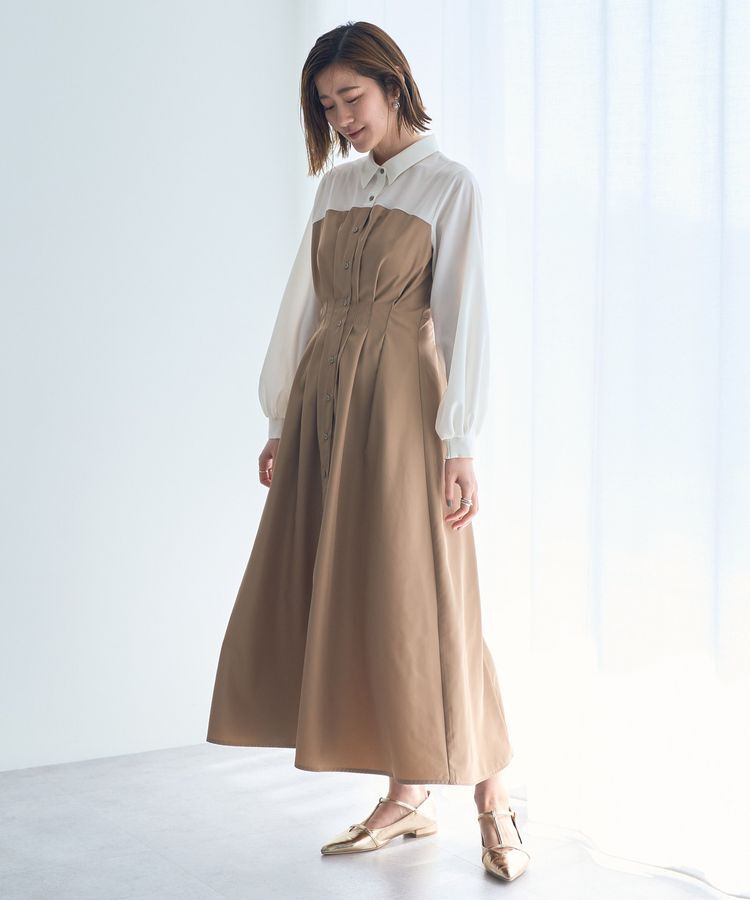 YECCA VECCA「ベアドッキングワンピース」|ワンピース|