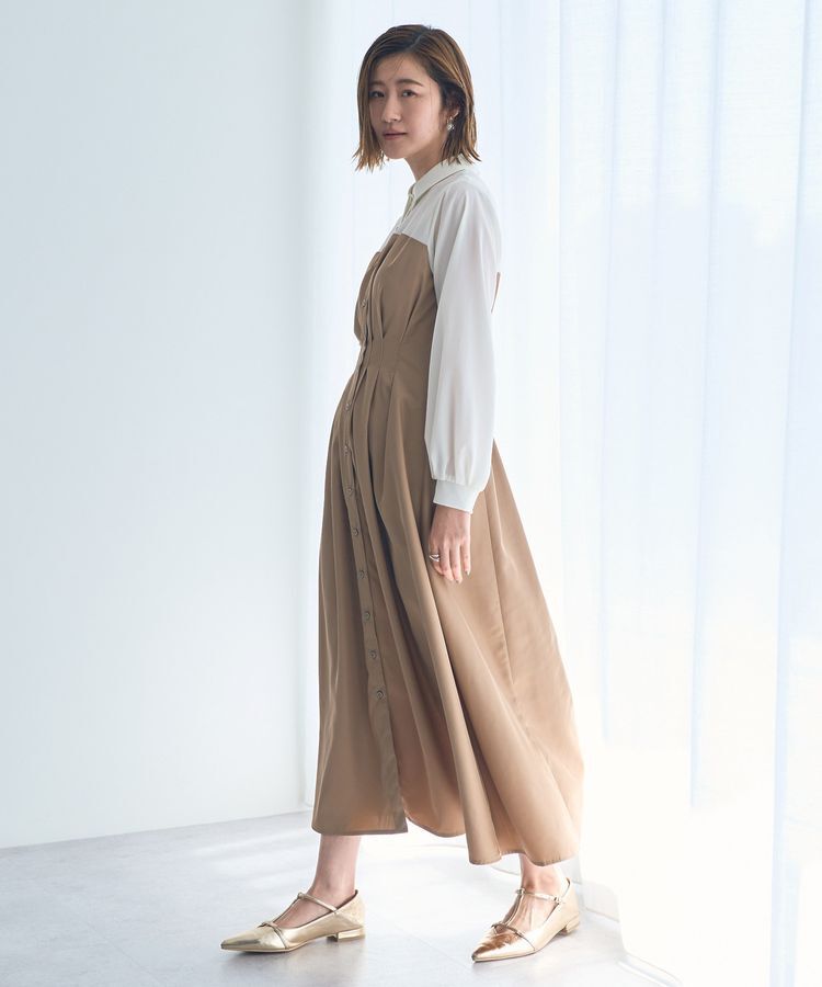 YECCA VECCA「ベアドッキングワンピース」|ワンピース|