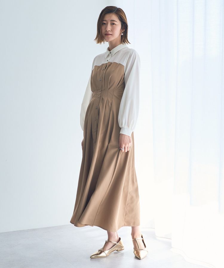 YECCA VECCA「ベアドッキングワンピース」|ワンピース|