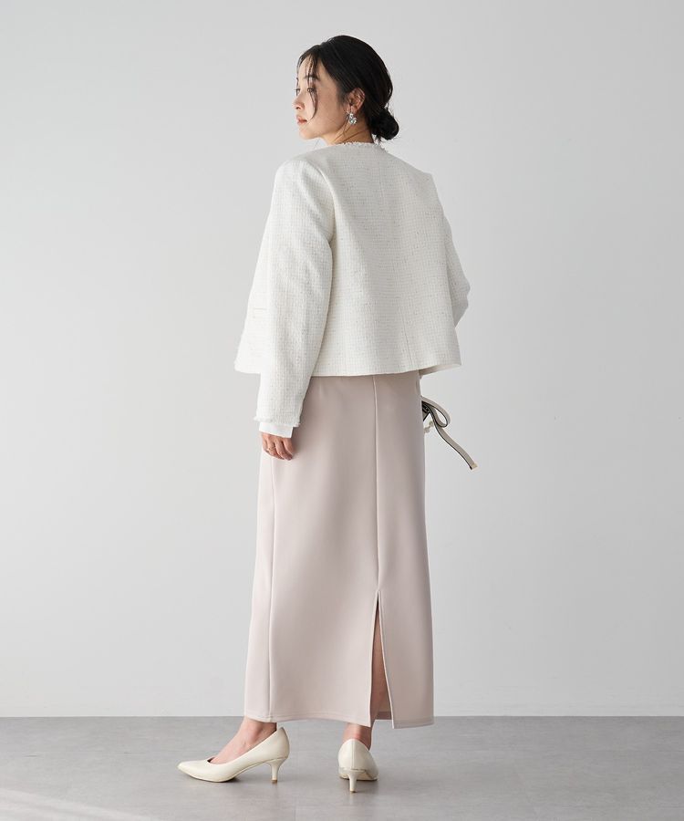 YECCA VECCA「【予約】ツイードジャケット(2)」|テーラードジャケット|