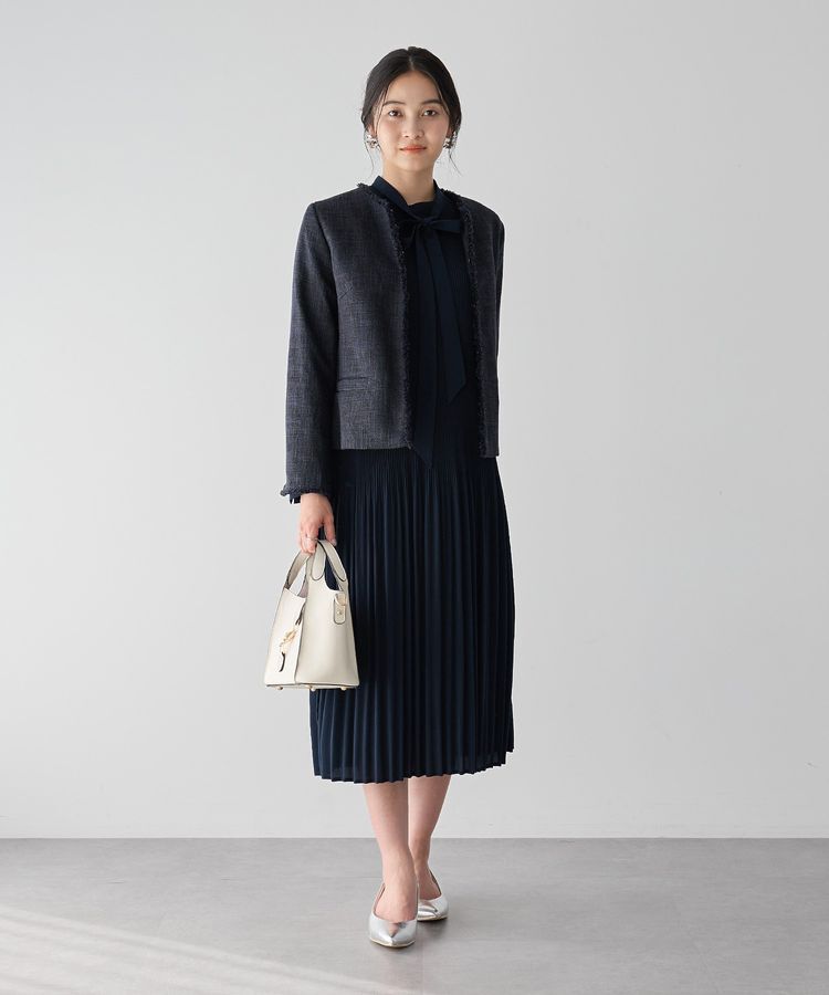 YECCA VECCA「マルチwayプリーツワンピース」|ワンピース|