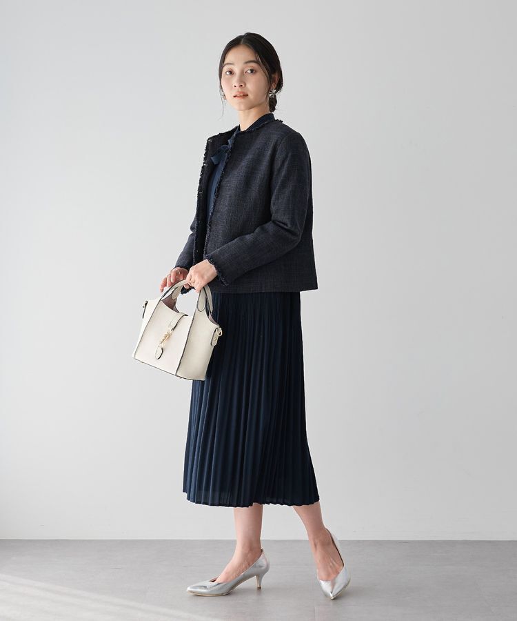 YECCA VECCA「マルチwayプリーツワンピース」|ワンピース|