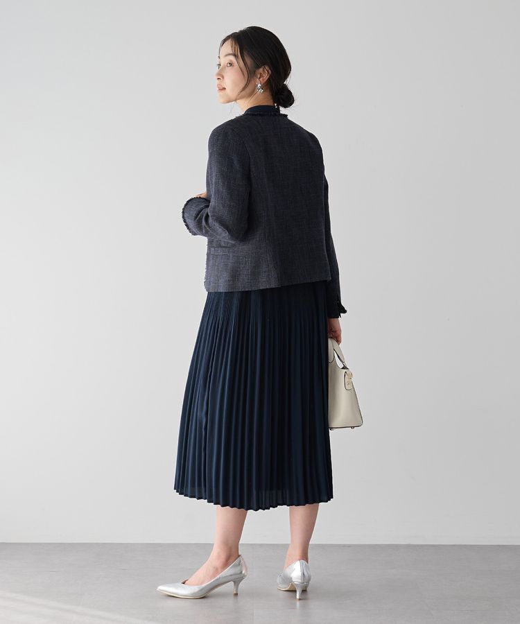 YECCA VECCA「マルチwayプリーツワンピース」|ワンピース|