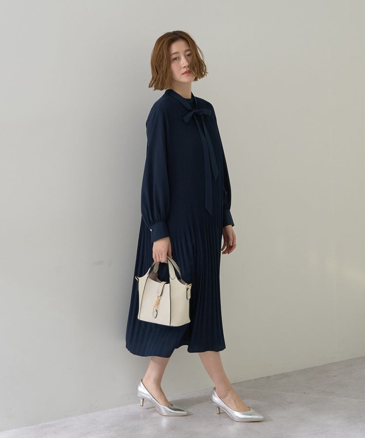 YECCA VECCA「マルチwayプリーツワンピース」|ワンピース|