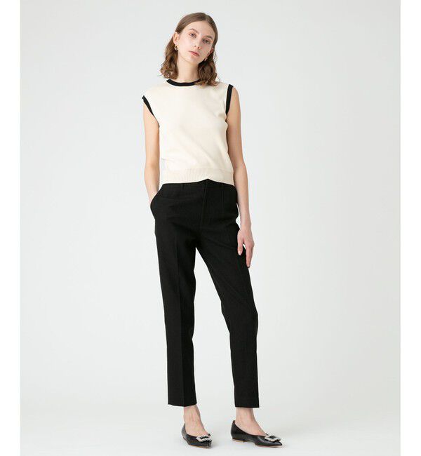 LOULOU WILLOUGHBY「【LOULOU WILLOUGHBY】ブライトリネンテーパードパンツ」|その他|