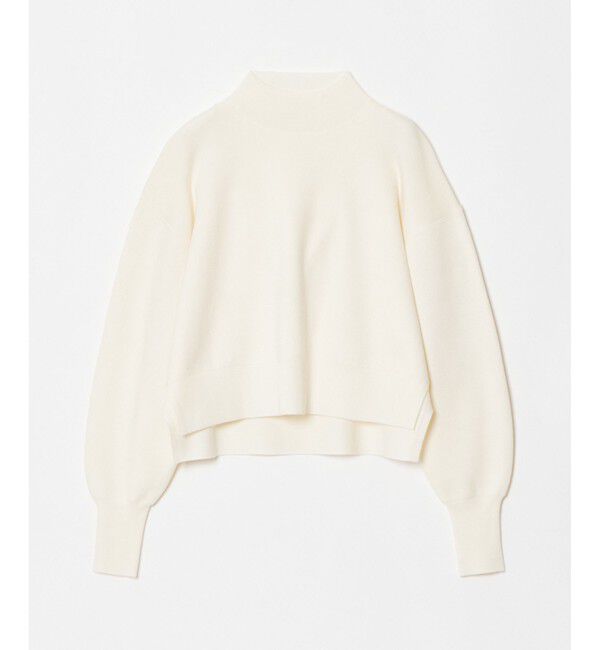 allureville「セットシアーペプラムプルオーバー」|ニット・セーター|